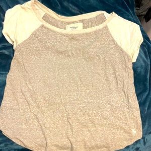 Vintage Y2K Abercrombie & Fitch baseball tee
